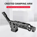 YELANGU BF01 Shock-absorbing Crested Damping Arm, Load: 3-15kg(Black)