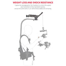 YELANGU BF01 Shock-absorbing Crested Damping Arm, Load: 3-15kg(Black)