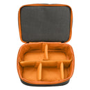 HU107513 Portable Waterproof Scratch-proof Abrasive Material Outdoor Sports Sling Shoulder Bag Handbag DSLR Camera Bag Phone Bag with Adjustable Detachable Shoulder Strap for GoPro, SJCAM, Nikon, Cano ... Samsung, Huawei, Size: 25.5 x 20.5 x 29 cm(Orange)