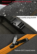 HU107513 Portable Waterproof Scratch-proof Abrasive Material Outdoor Sports Sling Shoulder Bag Handbag DSLR Camera Bag Phone Bag with Adjustable Detachable Shoulder Strap for GoPro, SJCAM, Nikon, Cano ... Samsung, Huawei, Size: 25.5 x 20.5 x 29 cm(Orange)