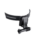Helmet Mount with J-Hook Buckle for GoPro HERO10 Black / HERO9 Black / HERO8 Black /7 /6 /5 /5 Session /4 Session /4 /3+ /3 /2 /1, DJI Osmo Action, Xiaoyi and Other Action Cameras (Black)