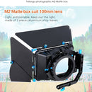 YELANGU M2 Professional Digital Matte Box Lens Hood for Video Camcorder / DSRL (Black)
