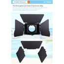 YELANGU M2 Professional Digital Matte Box Lens Hood for Video Camcorder / DSRL (Black)