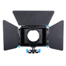 YELANGU M3 Professional Digital Matte Box Lens Hood for Video Camcorder / DSRL (Black)