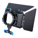 YELANGU M3 Professional Digital Matte Box Lens Hood for Video Camcorder / DSRL (Black)