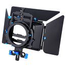 YELANGU M3 Professional Digital Matte Box Lens Hood for Video Camcorder / DSRL (Black)