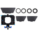 YELANGU M3 Professional Digital Matte Box Lens Hood for Video Camcorder / DSRL (Black)