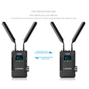 LAIZESKE W1000S 1000FT Dual HDMI + SDI Wireless Video Transmission System (Black)