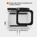 45m Waterproof Housing Protective Case + Touch Screen Back Cover for GoPro NEW HERO /HERO6 /5, with Buckle Basic Mount & Screw, No Need to Remove Lens (Transparent)