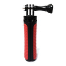 Multi-functional Foldable Tripod Holder Selfie Monopod Stick for GoPro HERO9 Black / HERO8 Black / HERO7 /6 /5 /5 Session /4 Session /4 /3+ /3 /2 /1, Insta360 ONE R, DJI Osmo Action and Other Action Cameras, Length: 12-23cm(Red)