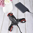 YELANGU L5 Electric Track Slider 3-Wheel Rolling Dolly Car with Ballhead, Load: 3kg (Black)
