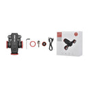 YELANGU L5 Electric Track Slider 3-Wheel Rolling Dolly Car with Ballhead, Load: 3kg (Black)
