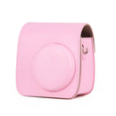 Retro Full Body PU Leather Case Camera Bag with Strap for FUJIFILM instax mini 7+ (Pink)