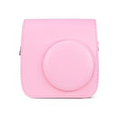 Retro Full Body PU Leather Case Camera Bag with Strap for FUJIFILM instax mini 7+ (Pink)
