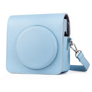 Full Body PU Leather Case Camera Bag with Strap for FUJIFILM instax Square SQ1 (Blue)
