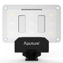 Aputure Amaran AL-M9 Mini TLCI/CRI 95+ LED Video Light on-Camera Photography Lighting Fill Light for Canon, Nikon, Sony, DSLR Camera