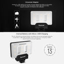 Aputure Amaran AL-M9 Mini TLCI/CRI 95+ LED Video Light on-Camera Photography Lighting Fill Light for Canon, Nikon, Sony, DSLR Camera