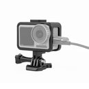 Standard Border Frame Mount Protective Housing with Screw for DJI Osmo Action(Black)