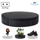 22cm Electric Rotating Display Stand Video Shooting Props Turntable, Load: 50kg, EU Plug (Black)