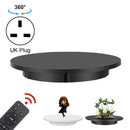 60cm Electric Rotating Display Stand Props Turntable, Load: 100kg, Plug-in Power, UK Plug(Black)