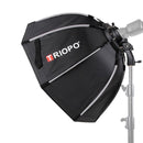 TRIOPO KS2-90 90cm Fast Loading Speedlite Flash Octagon Parabolic Softbox Diffuser (Black)