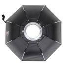 TRIOPO K2-65 65cm Speedlite Flash Octagon Parabolic Softbox Bowens Mount Diffuser (Black)