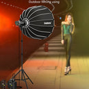 Lophoto LP-200Bi 200W Dual-Color Temperature Continuous Light LED Studio Video Fill Light(AU Plug)