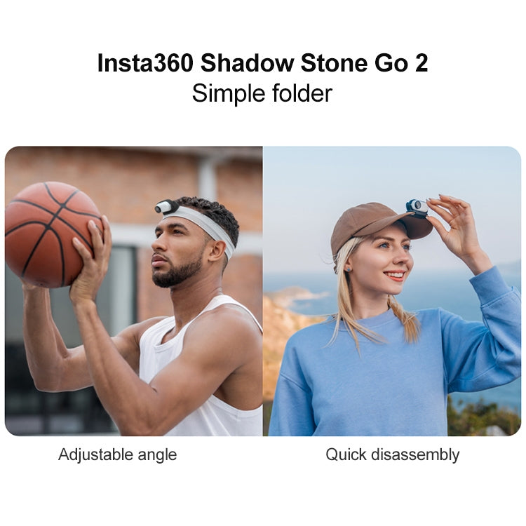 Original Simple Folder Clamp for Insta360 GO 2