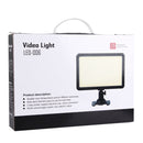 LED-006 104 LED 850LM Dimmable Video Light on-Camera Photography Lighting Fill Light for Canon, Nikon, DSLR Camera