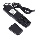 RST-7001 LCD Screen Time Lapse Intervalometer Shutter Release Digital Timer Remote Controller with C6 Cable for CANON 1000D/550D/60D, PENTAX:K20D/K200D/K10D, SAMSUNG GX-20/GX-10 Camera(Black)