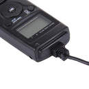 RST-7004 LCD Screen Time Lapse Intervalometer Shutter Release Digital Timer Remote Controller with N8 Cable for NIKON D3X/D3/D700/D300/D2X/D2H/D200/D1H/D1X/D800 Camera(Black)