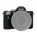 Soft Silicone Protective Case for Sony A7R4(Black)