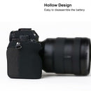 Soft Silicone Protective Case for Sony A7R4(Yellow)
