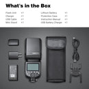 Godox V860 III-S 2.4GHz Wireless TTL II HSS Flash Speedlite for Sony(Black)