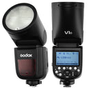 Godox V1C Round Head TTL Flash Speedlite for Canon (Black)