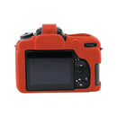 Soft Silicone Protective Case for Nikon D7500(Red)