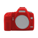 Soft Silicone Protective Case for Canon EOS 5D Mark II(Red)