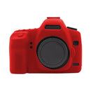 Soft Silicone Protective Case for Canon EOS 5D Mark II(Red)