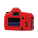 Soft Silicone Protective Case for Canon EOS 5D Mark II(Red)