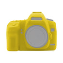 Soft Silicone Protective Case for Canon EOS 5D Mark II(Yellow)