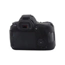 Soft Silicone Protective Case for Canon EOS 6D Mark II (Black)