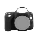 Soft Silicone Protective Case for Canon EOS 200D / EOS 200D Mark II (Black)
