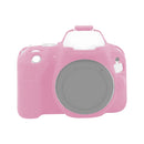 Soft Silicone Protective Case for Canon EOS 200D / EOS 200D Mark II (Pink)