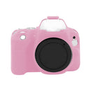 Soft Silicone Protective Case for Canon EOS 200D / EOS 200D Mark II (Pink)