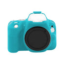 Soft Silicone Protective Case for Canon EOS 200D / EOS 200D Mark II (Blue)