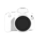 Soft Silicone Protective Case for Canon EOS 200D / EOS 200D Mark II (White)