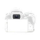 Soft Silicone Protective Case for Canon EOS 200D / EOS 200D Mark II (White)