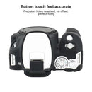 Soft Silicone Protective Case for Canon EOS 200D / EOS 200D Mark II (Black)