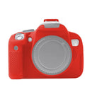 Soft Silicone Protective Case for Canon EOS 600D(Red)