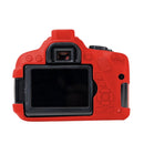 Soft Silicone Protective Case for Canon EOS 600D(Red)